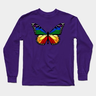 LGBT+ Monarch Butterfly Long Sleeve T-Shirt